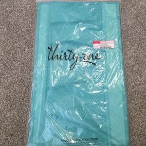 NEW Thirty-One Stand Tall Insert - Turquoise - HTF